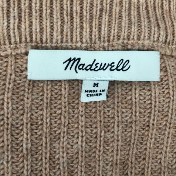 MADEWELL Brown Patch Pocket PullOver SzM - Picture 8 of 8